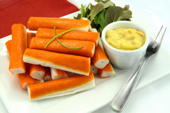 Bâtonnet saveur crabe