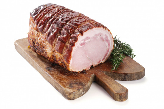 Rôti de porc filet cuit entier